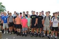 Bildergallerie - Wanderung zum Klippenturm mit der Jugendfußballmannschaft aus Kendal - 10.08.2025