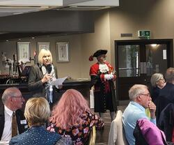 The visit was arranged to align with a regional twinning lunch organised by the Kendal Association(Image: Kendal-Rinteln Twinning Association)